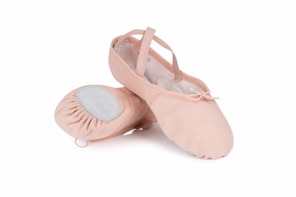 Picture of Split Sole Soft Toe Ballet Shoe Junior