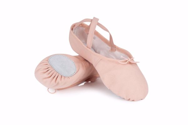 Picture of Split Sole Soft Toe Ballet Shoe Adult