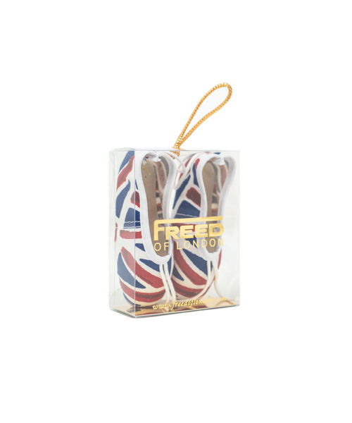 Picture of Union Jack Pointe Shoe Miniatures